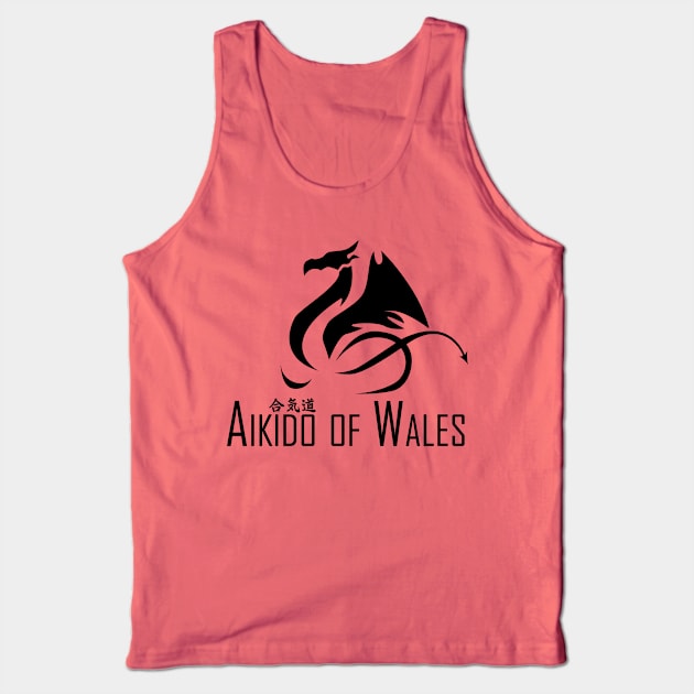 Aikido of Wales (Black) Tank Top by timescape